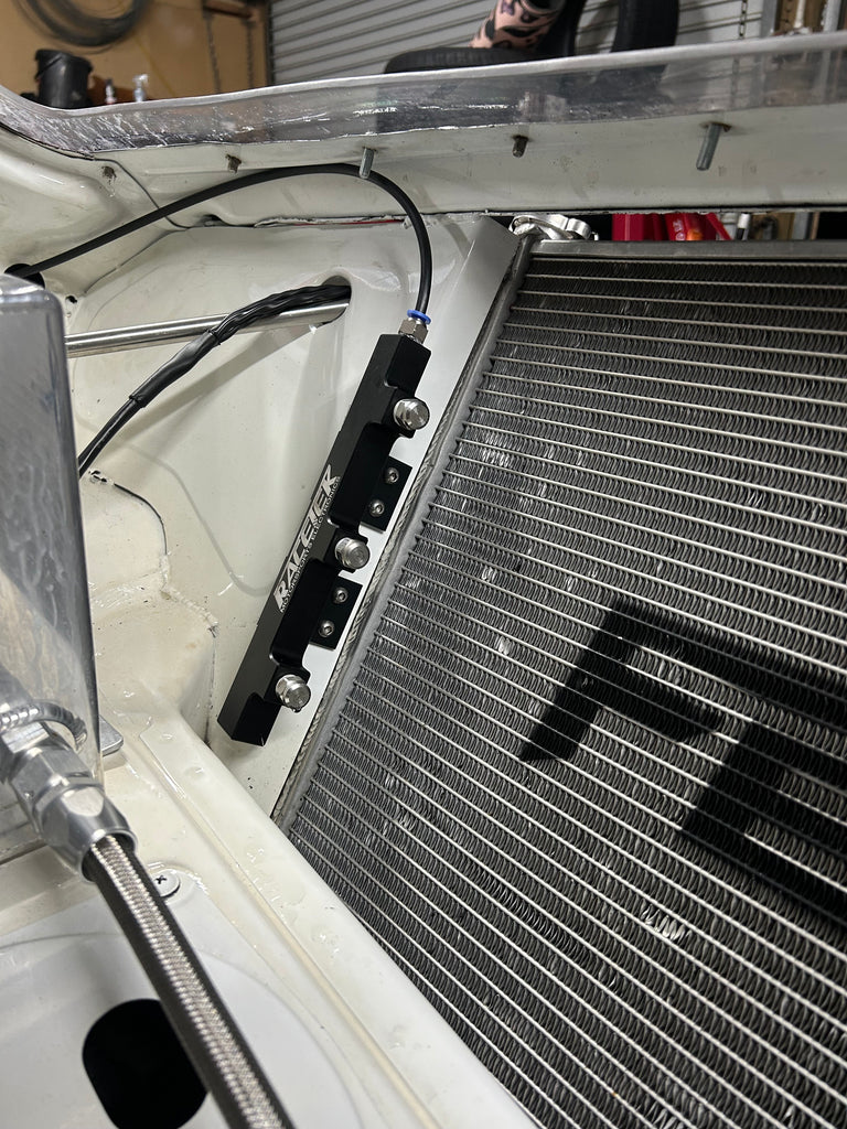 RaceTek Intercooler Radiator Water Spray Cooling Kit 9.4L-Tank / 2-Nozzle Rail