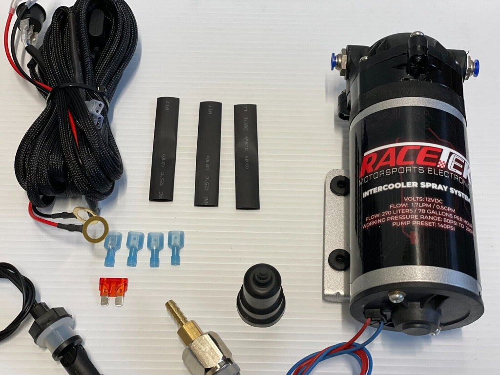 Sprayer Untuk Radiator RaceTek Intercooler Radiator Water Spray Cooling Kit 9.4L-Tank / 4-Noz ...