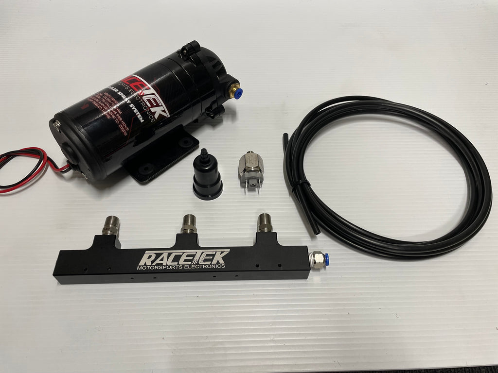 RaceTek Intercooler Radiator Water Spray Cooling BASIC Kit / 3-Nozzle Rail