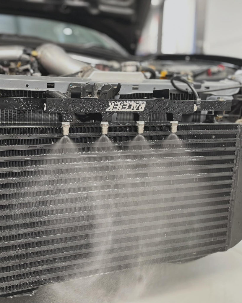 RaceTek Intercooler Radiator Water Spray Cooling BASIC Kit / 4-Nozzle ...