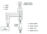 O2 Oxygen Lambda Sensor Simulator eliminate CEL